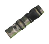 Pug Bokeh Cachorros Perros Mascotas de césped Pug, Correas Ajustables para Equipaje, Cinturones de Embalaje, Accesorios de Viaje