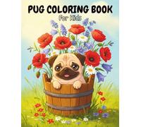 Pug Coloring Book For Kids