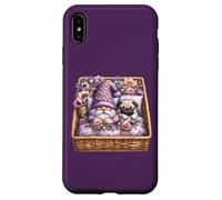 Pug Dad Sleeping In Floral Shabby Chic Bedding With Cute Pug Carcasa para iPhone XS Max