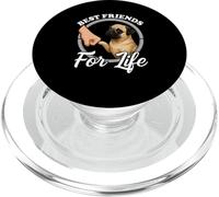 Pug Dog con diseño de «Best Friends» de Pug Lover PopSockets PopGrip para MagSafe