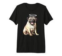 Pug Dog x Angel Pug Camiseta Premium
