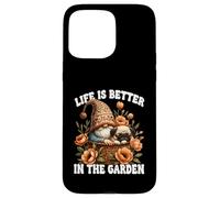 Pug Grandpa Life Is Better In The Garden Gnome For Pug Mom Carcasa para iPhone 15 Pro Max