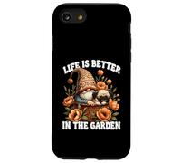 Pug Grandpa Life Is Better In The Garden Gnome For Pug Mom Carcasa para iPhone SE (2020) / 7 / 8
