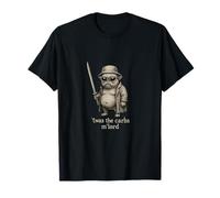 Pug Humor Humor TWAS The Carbs M'Lord Funny Sci-Fi Raro Extraño Camiseta