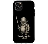 Pug Humor Humor TWAS The Carbs M'Lord Funny Sci-Fi Raro Extraño Carcasa para iPhone 11 Pro MAX
