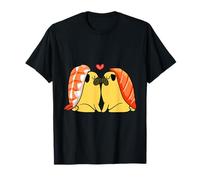 Pug Kiss Sushi Camiseta