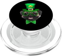 Pug Leprechaun Hat St Patricks Day Funny Dog Lover PopSockets PopGrip para MagSafe