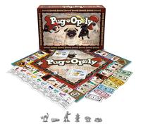 Pug-Opoly Property Trading Board Game - Family Time Game for Adults and Children