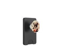 Pug Ramen Fideos Japonés Vintage Kawaii Anime PopSockets PopWallet para MagSafe