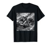 Pug Segunda Guerra Mundial Profesor de Historia WWII Gear Retro Avión Camiseta