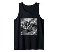 Pug Segunda Guerra Mundial Profesor de Historia WWII Gear Retro Avión Camiseta sin Mangas