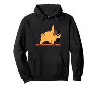 Pug Yoga Triangle Pose Sudadera con Capucha
