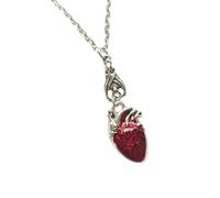 PUGEOAMN Práctico colgante de corazón de aleación con colgante de corazón, accesorio para la expresión de amor y misterio de Eternal en estilos elegantes