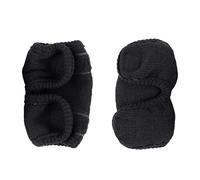 Pugermering 2 Piezas Rodillera para Perros Soporte de Y Codo Férula de Pata Ajustable Manga Protectora Elástica Tejido Agradable Adecuada para, Negro M