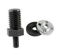 Pugermering Adaptador para Amoladora con Barra Extensible Metálica Accesorio para Máquina Pulidora Tipo 100 Conector de Interfaz Apto para Ajustes de, Placas M5 a M10