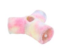 Pugermering de Peluche para Gatos, Juguete Moderno Y Suave con Pelota de Juguete para Gatos de Interior, 3 Vías para El Hogar, Multicolor