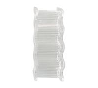 Pugermering Hamaca para Hámster Puente Acrílico Escalera Colgante Accesorio Fácil de Limpiar Adecuada para Decoración Y Regalo de Mascotas PE, s