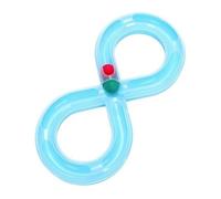 Pugermering Juguete Interactivo para Gatos con Torre Giratoria Doble Circuito con Pelotas y Canales para Ejercicio y Entretenimiento para Mascotas Domesticas en Interiores,
