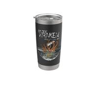 Puget Sound Kraken - Monstruos marinos del PNW. Vaso térmico de acero inoxidable de doble pared