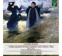 Pugni : Trois quatuors pour clarinette et trio à cordes