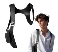 Pugo de la Hombro PU Cuero Fuerdas de Hombro de Hombro Ajustable Pollas para Hombres Fiestas de Steampunk de Cosplay Fundamentos de Hombro para Transporte Oculto