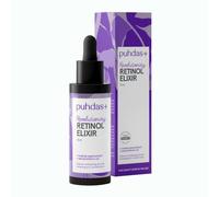 Puhdas+ Sérum facial Retinol 30 ml | Con retinol, escualano, extracto de rosa mosqueta y aceite de espino amarillo | 99,9% de origen natural | Fabricado en Finlandia