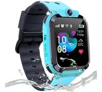 Puhiuyoi GPS Reloj Inteligente Niño, Reloj GPS Niños Localizador y Llamadas, Smartwatch Niños para y Niña con Impermeable IP68 Chat Juegos Despertador, Reloj Niño Regalo