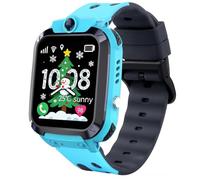 Puhiuyoi Reloj Inteligente Niño GPS, Smartwatch Niños Telefón y Llamadas, Reloj GPS Niños IP68 Impermeable SOS Chat Juegos Despertador Chat de Voz, Estudiantes Reloj Niño Regalo