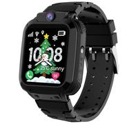Puhiuyoi Reloj Inteligente Niño GPS, Smartwatch Niños Telefón y Llamadas, Reloj GPS Niños IP68 Impermeable SOS Chat Juegos Despertador Chat de Voz, Estudiantes Reloj Niño Regalo