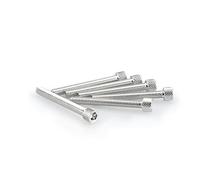 Puig 0421P Tornilleria rápida en aluminio con sistema de fijación segura para montaje y desmontaje ágil del carenado, Plata