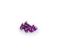 Puig 0543L Tornilleria rápida en aluminio con sistema de fijación segura para montaje y desmontaje ágil del carenado, Lila