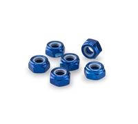 Puig 0736A Tornilleria rápida en Aluminio con Sistema de fijación Segura para Montaje y desmontaje ágil del carenado, Azul