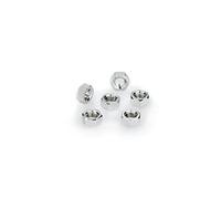 Puig 0763P Tornilleria rápida en aluminio con sistema de fijación segura para montaje y desmontaje ágil del carenado, Plata