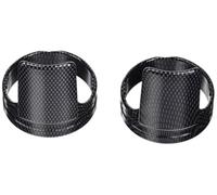 Puig 1320C Juego Protectores de Horquilla Delantero Universal, Color Carbono
