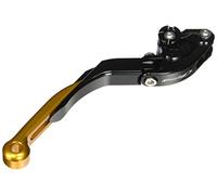 Puig 14ONN Maneta freno 3.0. abatible negra extensible oro con selector Negro