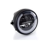 Puig 1944N Faro de Led Lumen para motocicletas con estética neoretro y tecnología lumínica avanzada, Negro