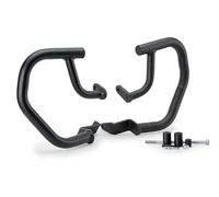 Puig 20261N Defensas de acero de alta resistencia para protección del motor con diseño robusto y montaje estructural en el bastidor, Negro
