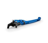 Puig 20394A Manetas Scooter en aluminio mecanizado con ajuste regulable para mejorar control, confort y estética, Azul