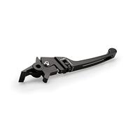 Puig 20394N Manetas Scooter en aluminio mecanizado con ajuste regulable para mejorar control, confort y estética, Negro