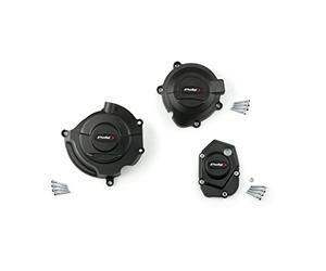 Puig 20417N Tapas Protectoras del Motor protección resistente, Negro