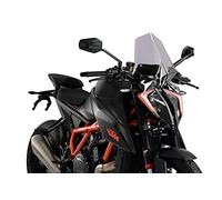 Puig 20461H New Generation Touring PMMA touring 4 mm, Ahumado