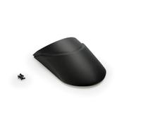 Puig 20525N Faldón Guardabarros Delantero; extensión en ABS; mejora la protección delantera de tu moto; instalación sencilla con adhesivo y remaches incluidos; acabado elegante y funcional, Negro