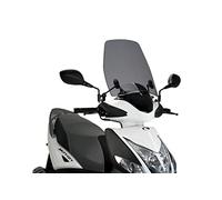 Puig 20530H Urban carenabris para scooter de mayor altura con protección aerodinámica optimizada para uso urbano, Ahumado