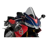 Puig 20571H Cúpula R-Racer Deportiva aerodinámica de Alto Rendimiento Fabricada en PMMA de 3 mm con diseño Racing optimizado para Mejorar protección y Estabilidad, Ahumado
