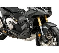 Puig 20581N Defensas de Acero de Alta Resistencia para protección del Motor con diseño Robusto y Montaje Estructural en el Bastidor, Negro