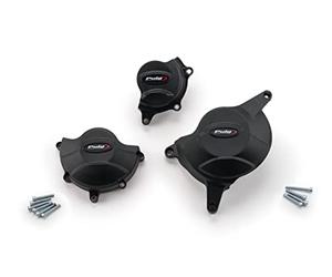 Puig 20625N Tapas Protectoras del Motor protección resistente, Negro