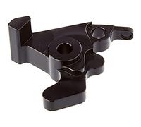 Puig 20634N Manetas Adaptador mecanizado en Aluminio Ergal 7075 anodizado para Sistema de maneta con Ajuste preciso y Alta Resistencia mecánica, Negro