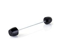 Puig 20672N Protector de Basculante PHB19 protección en Nylon mecanizado para basculante y suspensión con diseño Racing, Negro