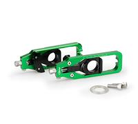 Puig 20686V Tensor de Cadena mecanizado en Aluminio anodizado con Sistema de regulación precisa y marcaje Superior para Ajuste fácil y Seguro, Verde