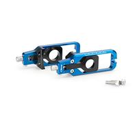 Puig 20695A Tensor de Cadena mecanizado en aluminio anodizado con sistema de regulación precisa y marcaje superior para ajuste fácil y seguro, Azul